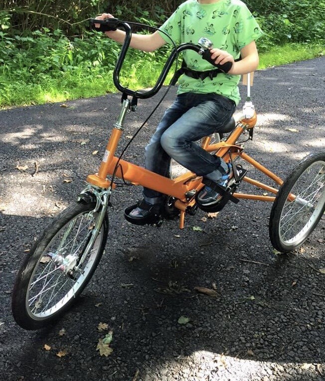 special needs trike with parent handle